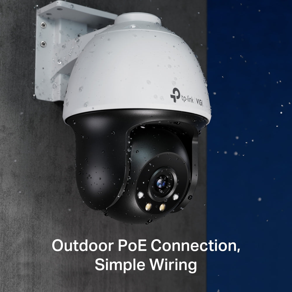 TP-Link VIGI C540 4MP High Definition Outdoor Full-Color Pan Tilt Network CCTV Camera | Waterproof | Smart Detection TP-Link VIGI C540 4MP High Definition Outdoor Full-Color Pan Tilt Network CCTV Camera | Waterproof | Smart Detection